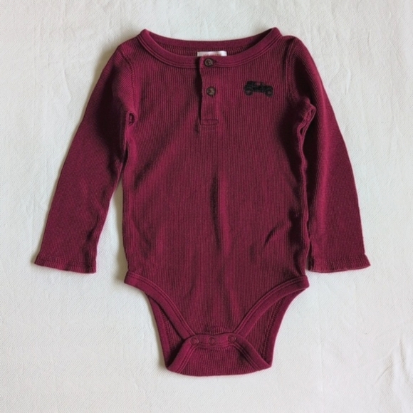 carter's & joe fresh 2-pack cotton long sleeve bodysuit diaper shirt bundle 24m - Picture 8 of 9